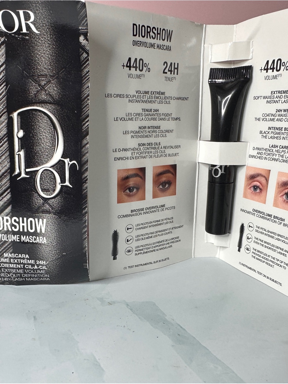Dior Diorshow Overvolume Mascara Sample - Black set of 2
